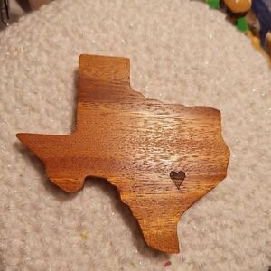 Wooden Texas State Coaster